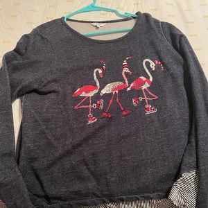 Flamingo Christmas Top!